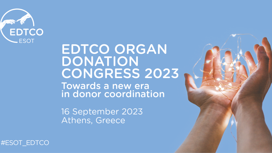 EDTCO Organ Donation Congress 2023 – Athens, 16 September 2023