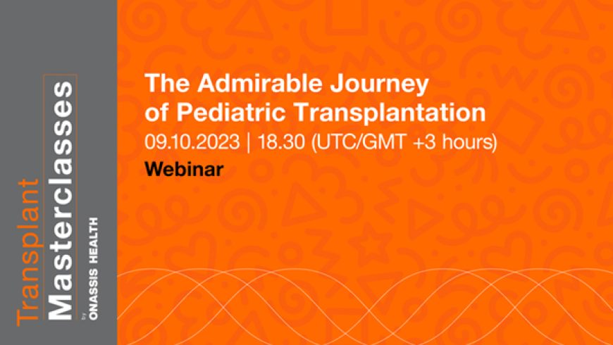 Transplant Masterclasses | Webinar στις 9 Οκτωβρίου 2023